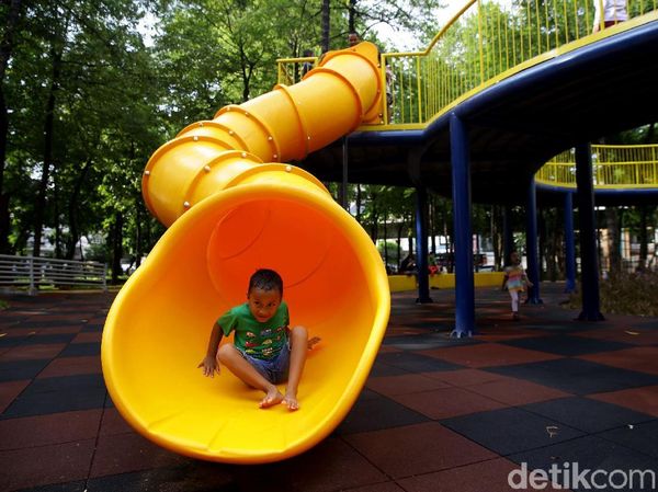 Wajah Baru Taman Puring yang Ramah Anak