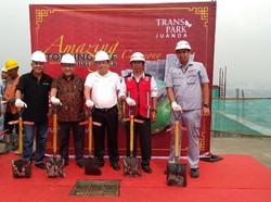 Tower Apartemen Kedua Transpark Juanda Topping Off, Rampung 2021
