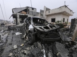 Gempuran Rusia Tewaskan 7 Warga Sipil Termasuk 5 Anak di Suriah