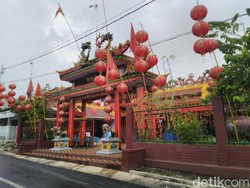 Jelang Imlek, 80 Personel Gabungan Jaga Klenteng Hok Tek Bio Ciamis