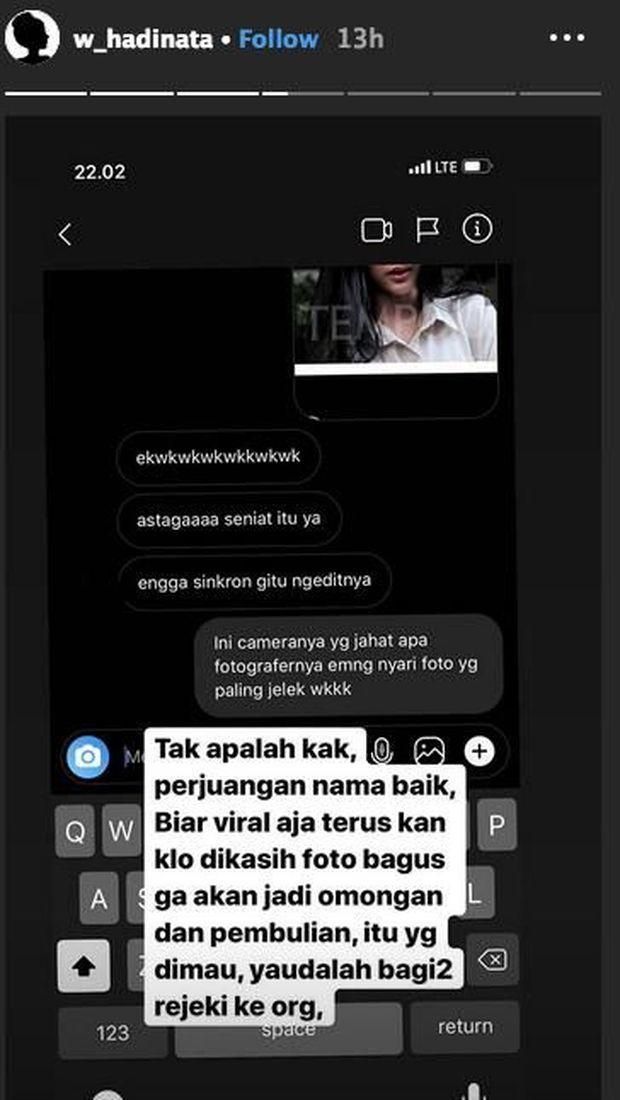Instagram Story Siwi Sidi