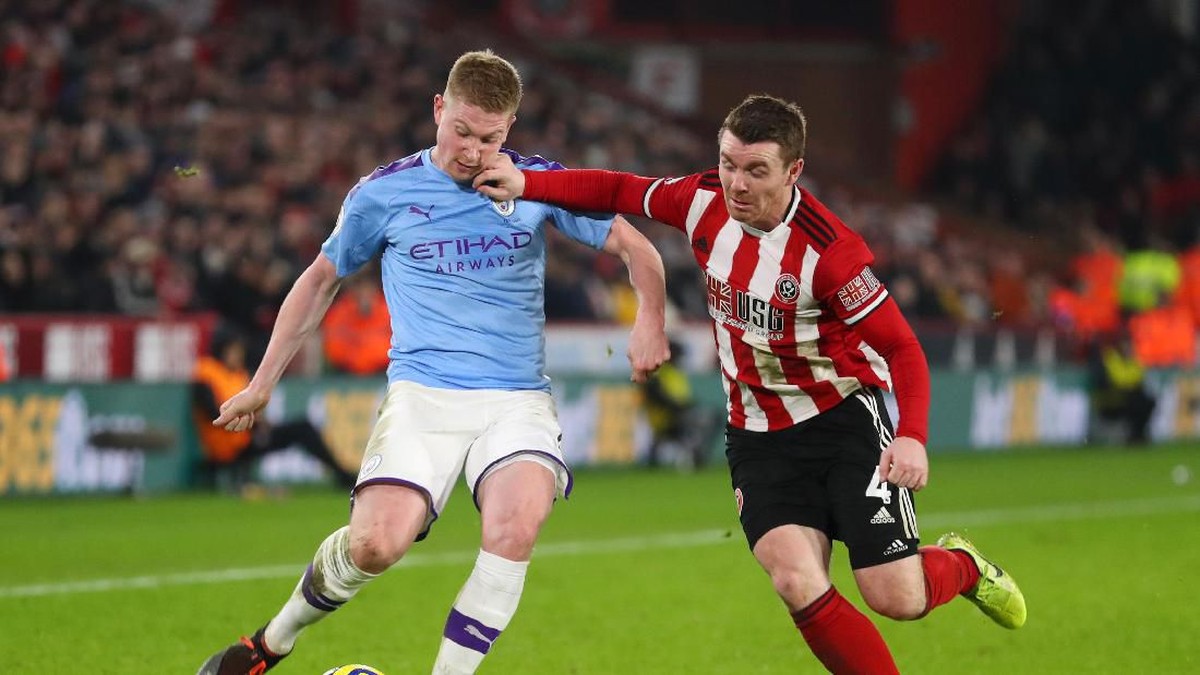 Link live streaming Man City vs Sheffield. (Foto: Catherine Ivill / Getty Images)