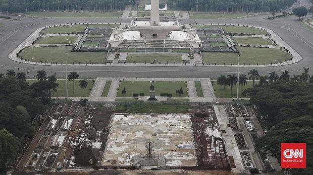 PSI Berencana Laporkan Kontraktor Revitalisasi Monas ke KPK