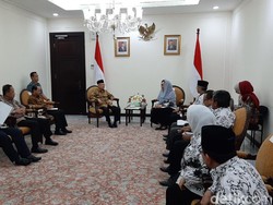 Bertemu Wapres Maruf, PGRI Bahas soal Guru Honorer-Sistem Zonasi