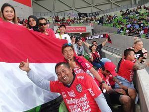 Bali United Kalah, Mengecewakan Tapi Tetap Didukung Penggemarnya di Australia