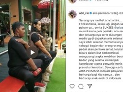 Viral Ade Rai Bagikan Video Transformasi Bocah Tergemuk Sedunia