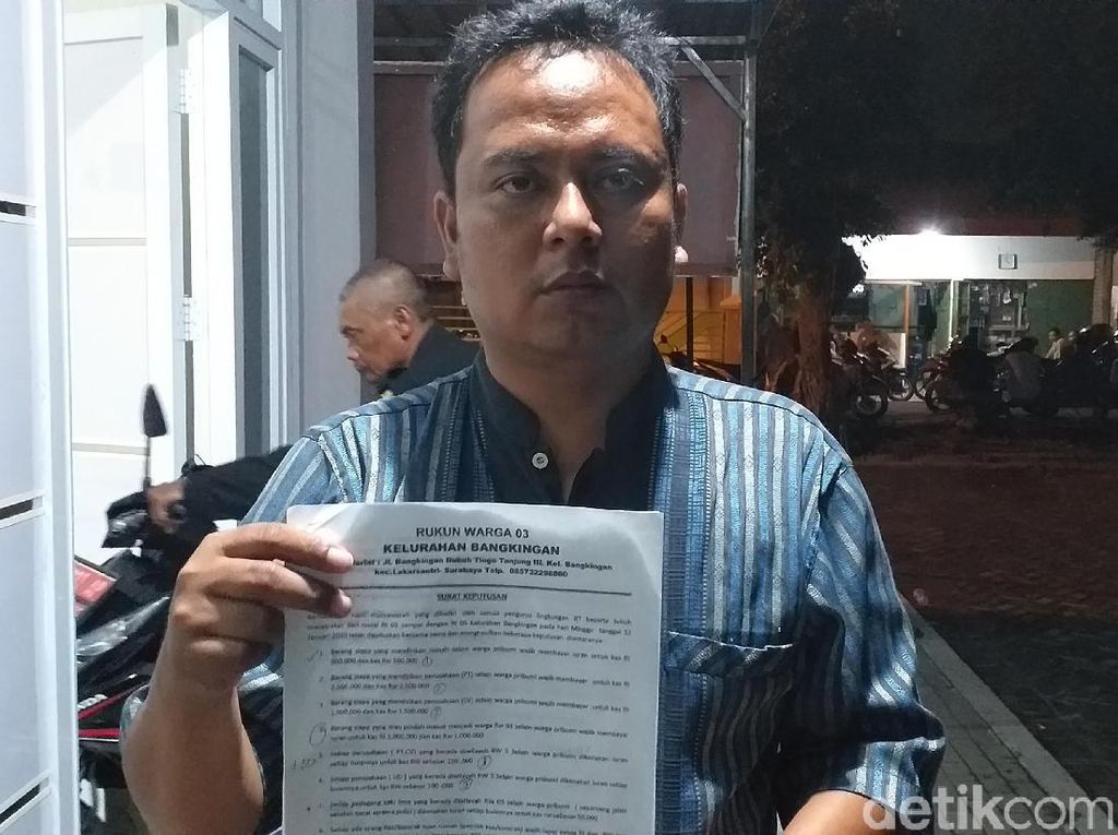 Permintaan Maaf RW Surabaya Istilah Nonpribumi di Surat Edaran yang Viral Permintaan Maaf RW Surabaya Istilah Nonpribumi di Surat Edaran yang Viral