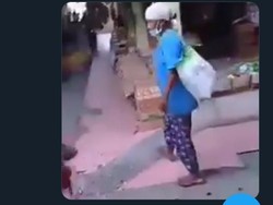 Viral Nenek Ditendang dan Diseret, Pedagang Pasar Sleman Diperiksa