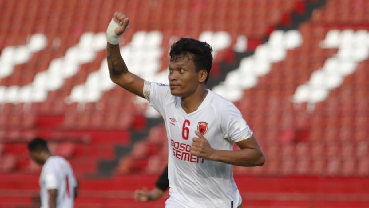 Ferdinand Sinaga bersyukur bisa mencetak hat-trick ke gawang Lalenok United di AFC Cup 2020. (Foto: dok.PSM Makassar)