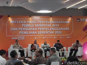 Evaluasi Pemilu 2019, KPU Beberkan Hambatan Distribusi-Rekapitulasi Suara