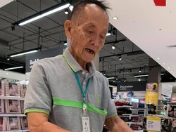 Viral Kisah Haru Mantan CEO 81 Tahun yang Kini Jadi Sales di Mall