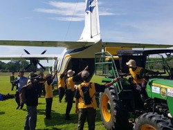 Harimau Jantan yang Masuk Perangkap di Muaraenim Dievakuasi ke Lampung