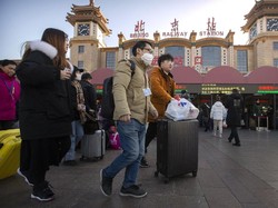 Miris! Viral Pria Wuhan Pakai Pembalut sebagai Masker Demi Cegah Corona