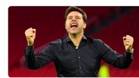Seruan #OleOut menggema di media sosial usai MU dikalahkan Burnley. Salah satu yang diharapkan jadi pengganti adalah Mauricio Pochettino. Foto: Twitter