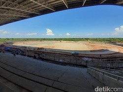 Stadion Kaltapal Hampir Rampung, Gunakan Rumput Kelas Internasional
