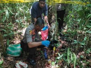 Jasad Perempuan Ditemukan Membusuk di Kebun Karet Pulau Bangka