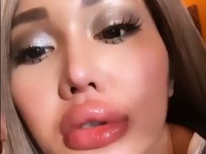 Lucinta Luna Klaim Punya Bibir Mirip Kylie Jenner