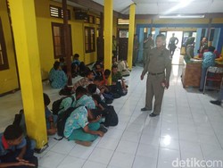 Puluhan Pelajar Nongkrong di Warkop Terjaring Operasi Kasih Sayang