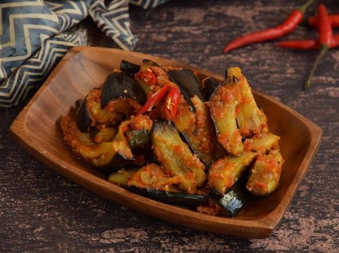  Resep  Terong  Balado  ala Warteg Makan Siang Tambah Lahap