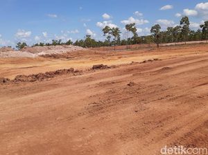 Melihat Pembangunan Sirkuit Tanah Miring untuk PON 2020
