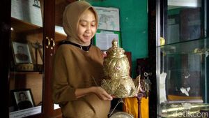 Ini Mahkota Galuh Haur Kuning yang Konon Berlapis Emas