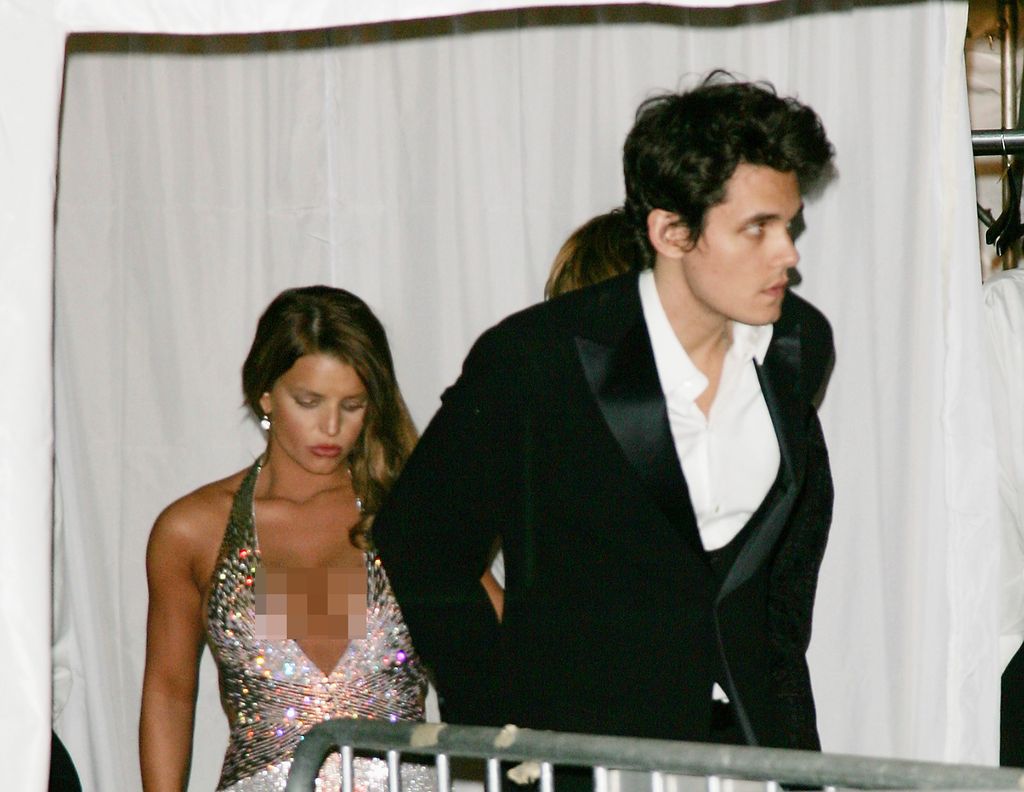 John Mayer dan Jessica Simpson di MET Gala 2007.