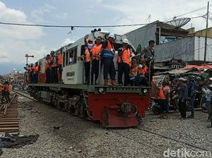 KAI Mulai Uji Coba Jalur Cibatu-Garut KAI Mulai Uji Coba Jalur Cibatu-Garut