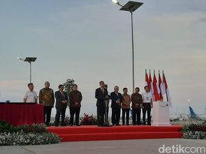Cerita Jokowi, Runway 3 Soetta Dibangun Setelah 35 Tahun Cerita Jokowi, Runway 3 Soetta Dibangun Setelah 35 Tahun