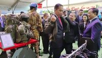 Pameran Alutsista di Kemhan