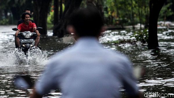 Potret Banjir di Sunter Hari ini