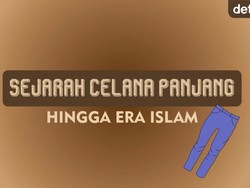 Sejarah Celana Panjang hingga Era Islam