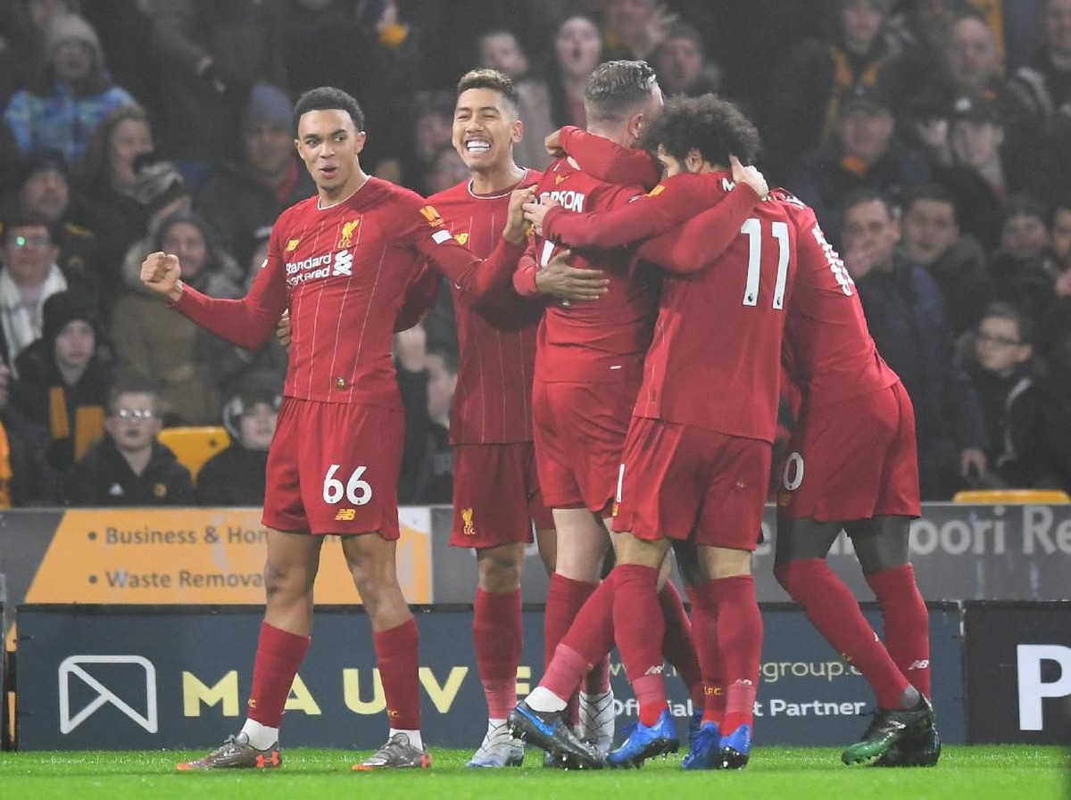 Liverpool menang 2-1 atas Wolverhampton Wanderers di pekan ke-24 Liga Inggris. (Foto: Michael Regan/Getty Images)