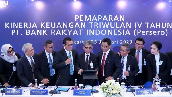 Laba BRI 2019 Tembus Rp 34 T