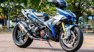 Yamaha MX King Disuntik Kaki-kaki Ninja H2