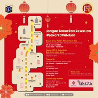 Intip Jadwal Lengkap Jakarta Imlekan 2020, Ada Tanjidor hingga Barongsai