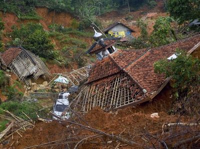 Potret Kampung Mati yang Ditinggalkan Warga Pascalongsor Lebak