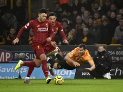 Babak I Wolves Vs Liverpool: The Reds Unggul 1-0, Sadio Mane Cedera