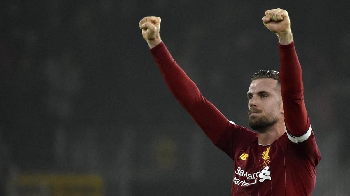 Jordan Henderson mengagas sumbangan dana para pemain Liga Inggris untuk lawan COVID-19 (Foto: AP Photo/Rui Vieira)