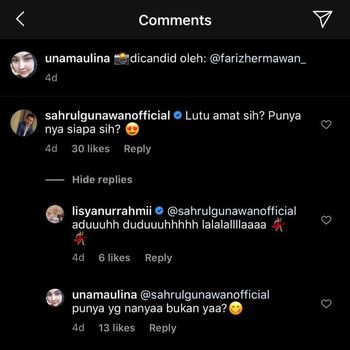 Komentar Sahrul Gunawan