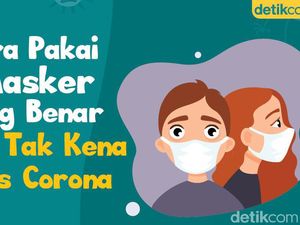 Cara Memakai Masker yang Benar Agar Tak Kena Virus Corona