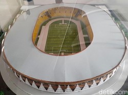 Maket stadion.