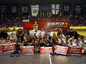 Futsal Wabup Cup 2020 Usai, SMAN 1 Rogojampi Banyuwangi Juara