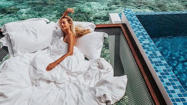 Nginap di Hotel Ini, Anda Benar-benar Tidur di Atas Laut