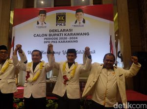 PKS Deklarasikan Tiga Kader untuk Pilkada Karawang 2020