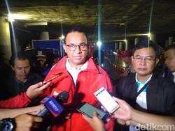 Anies Bersyukur Banjir Underpass Kemayoran Surut Usai Dipompa Terus