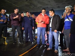 Malam-Malam, Anies Tinjau Underpass Kemayoran yang Sempat Banjir
