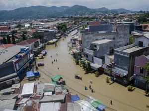 Begini Kondisi Banjir di Kabupaten Bandung