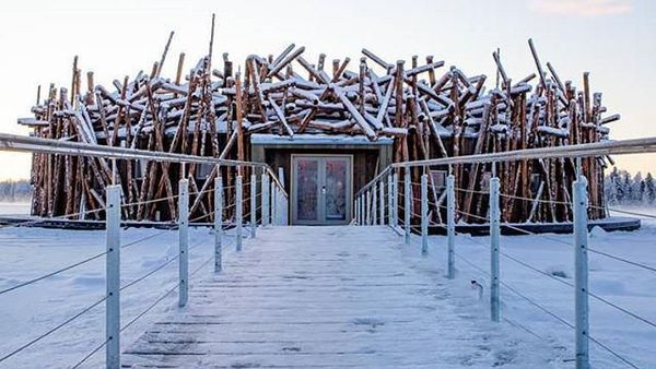 Foto: Hotel Sarang Burung di Tengah Salju Berbiaya Rp 12,4 Juta Semalam