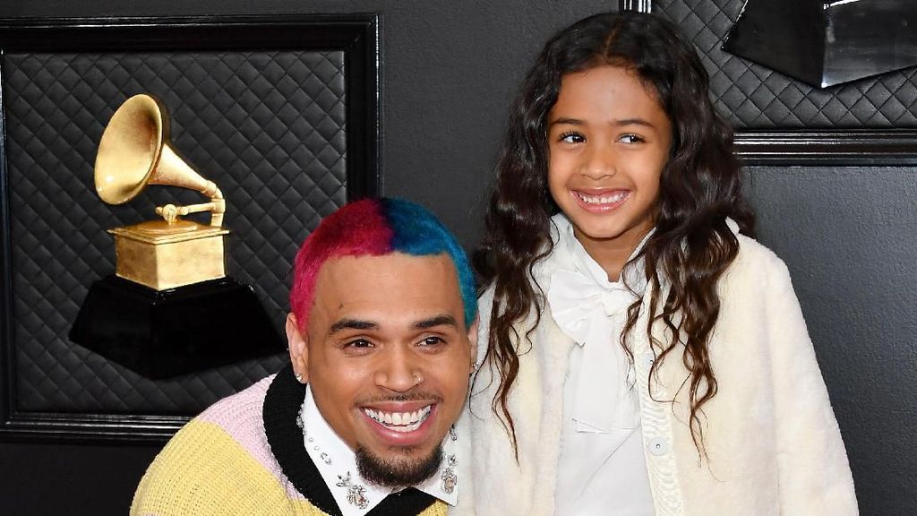 Chris Brown Ajak Putrinya di Grammy Awards 2020