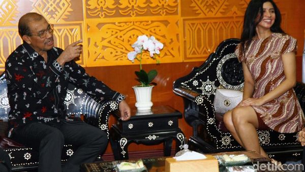 Wakil Ketua I DPD RI Terima Putri Maluku 2019